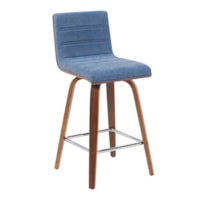 Walnut/Blue