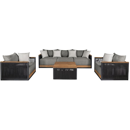 4-Piece Outdoor Conversation Set