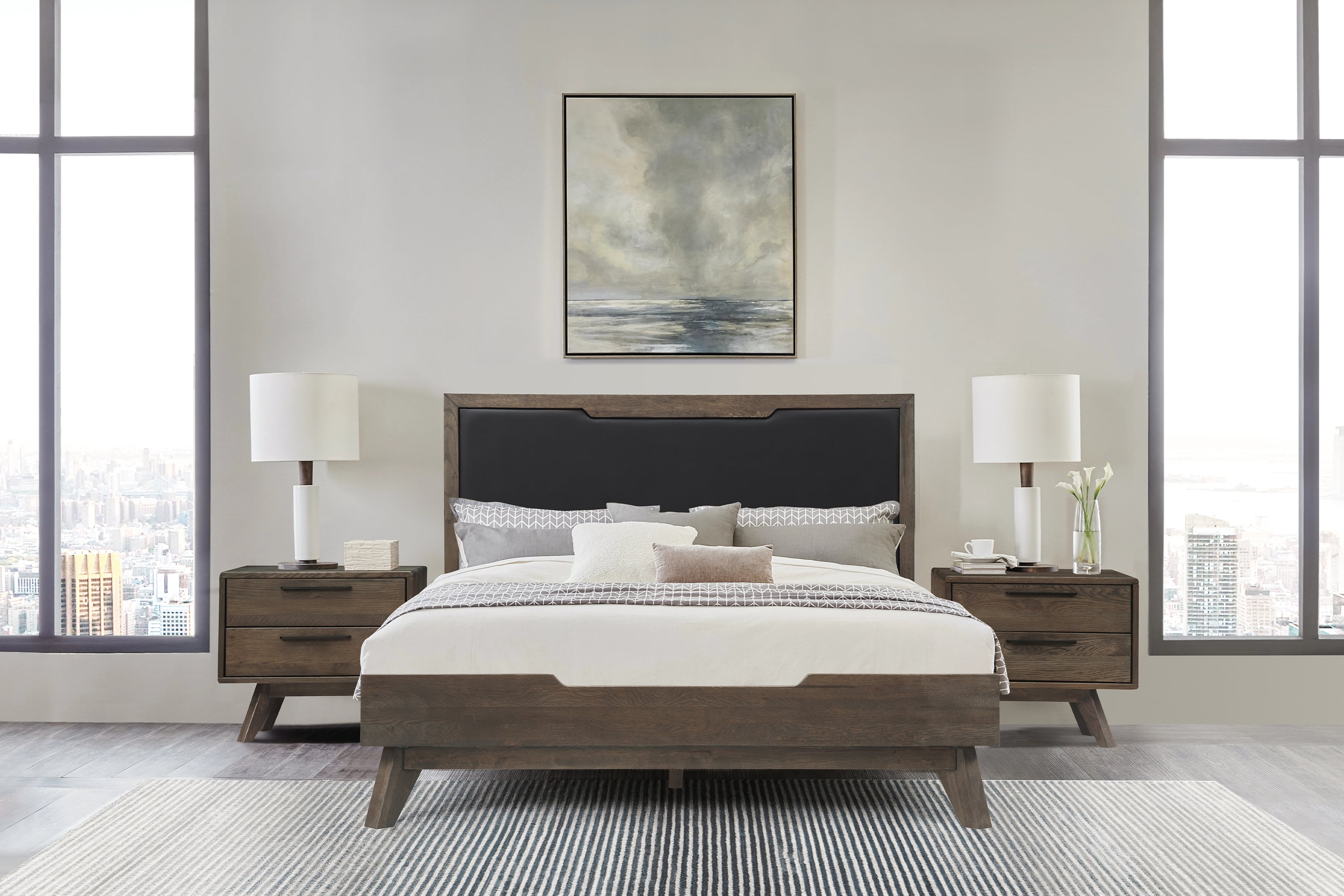 Armen Living Astoria 3pc Bedroom Set