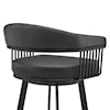 Armen Living Bronson Counter-Height Swivel Stool