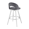 Armen Living Charlotte Gray Barstool