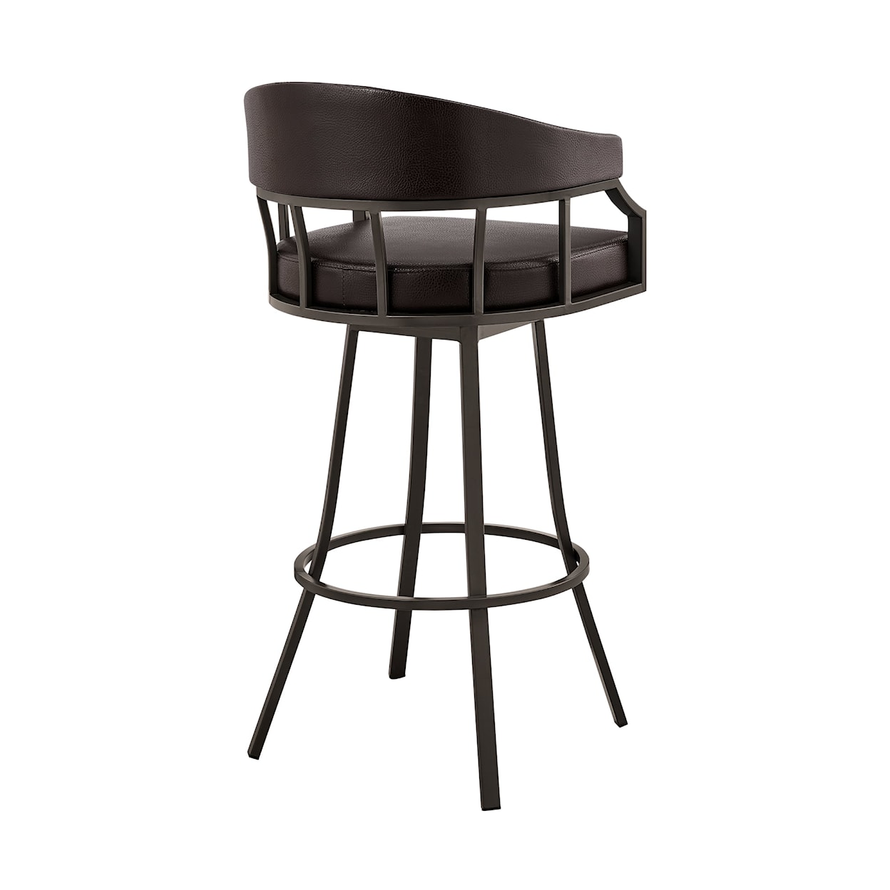 Armen Living Palmdale Swivel Bar Stool