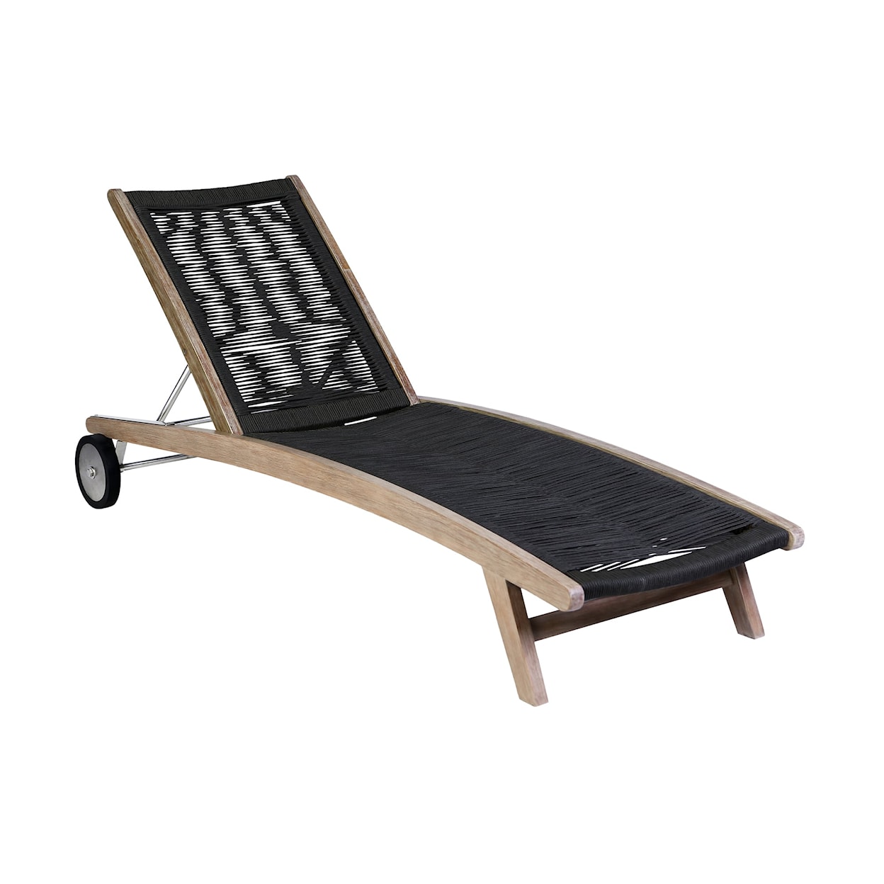 Armen Living Chateau Outdoor Chaise Lounge Chair