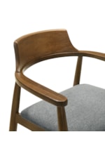 Armen Living Emorie 7-pc. Mid-Century Modern Dining Set with Sintered Stone-Top Table