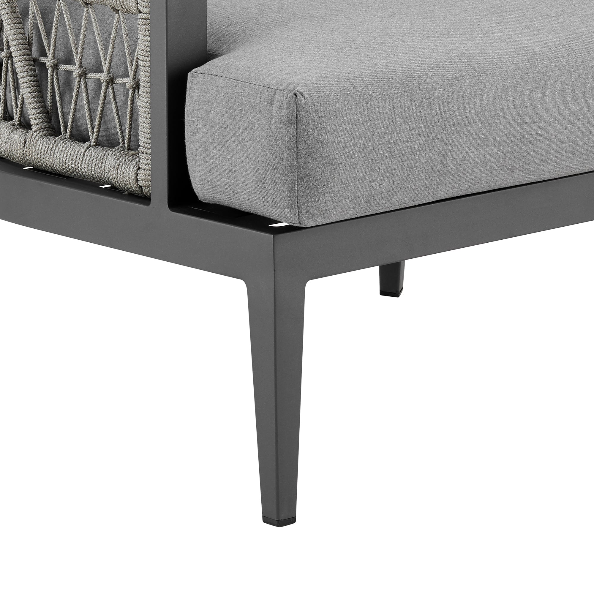 Armen Living Zella Outdoor Conversation Set