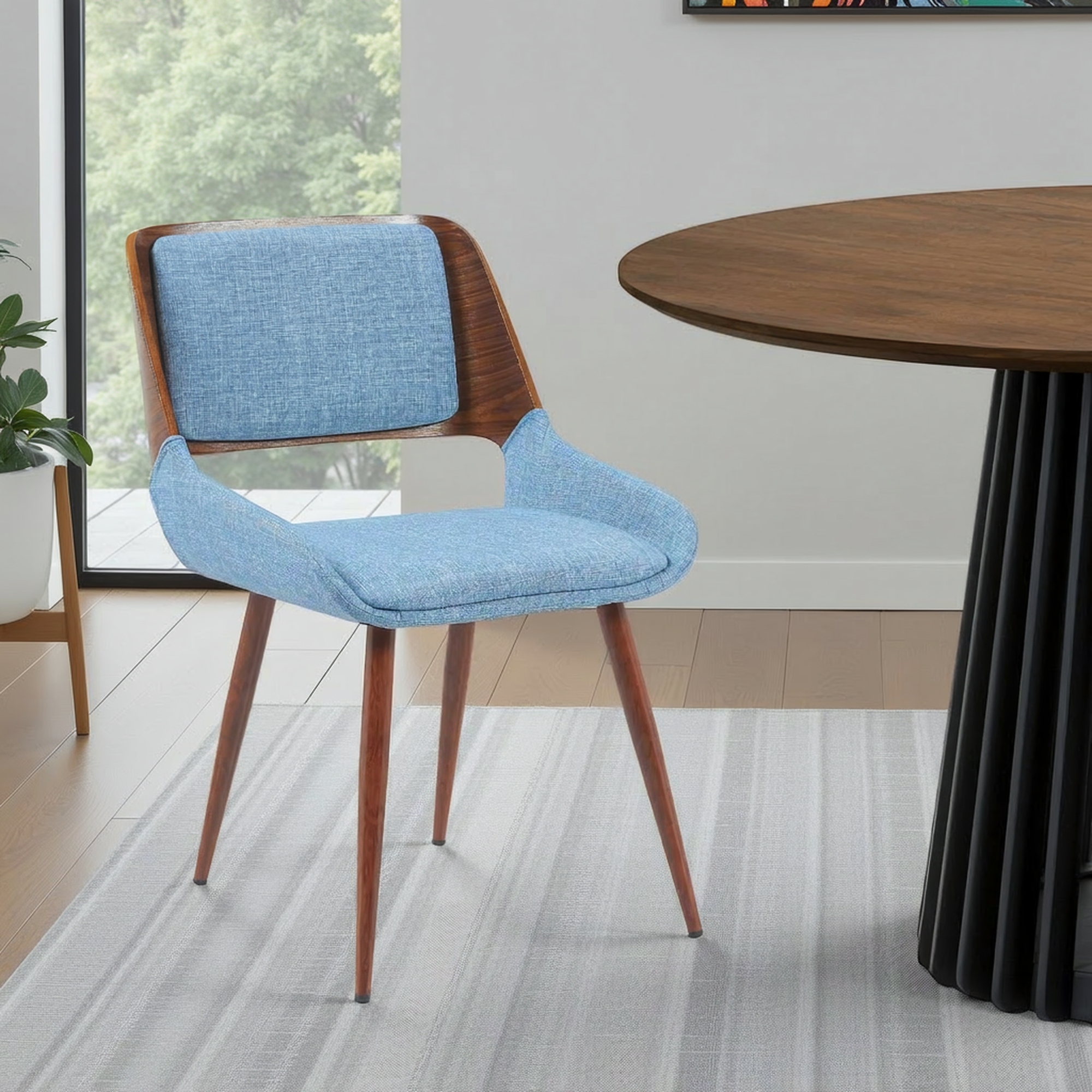 Armen Living Panda Dining Side Chair