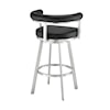 Armen Living Magnolia Swivel Counter-Height Stool