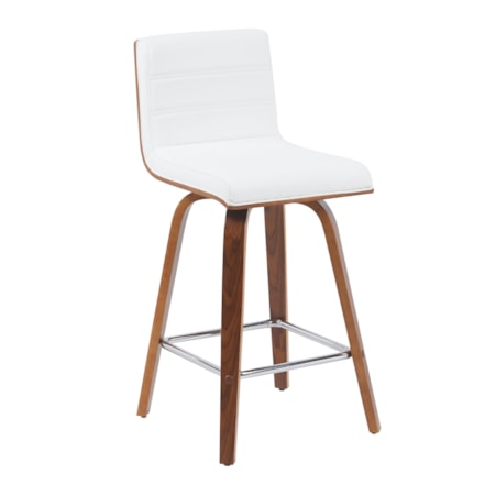Upholstered Swivel Counter Stool