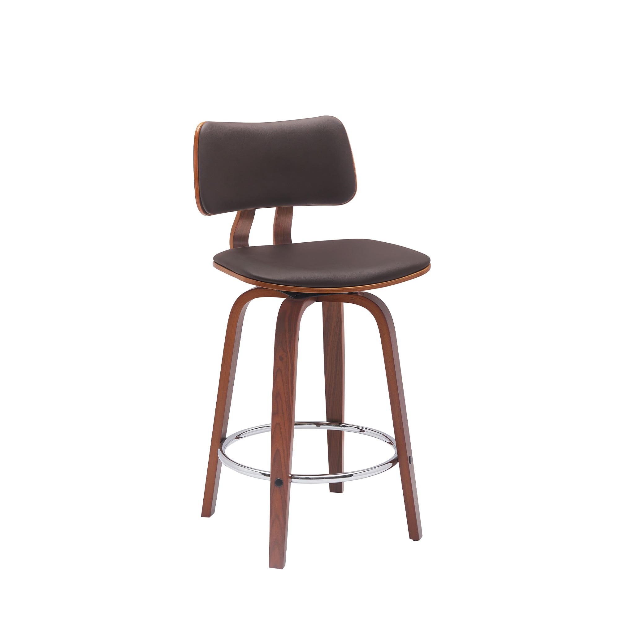 Armen Living Pico Counter-Height Swivel Stool