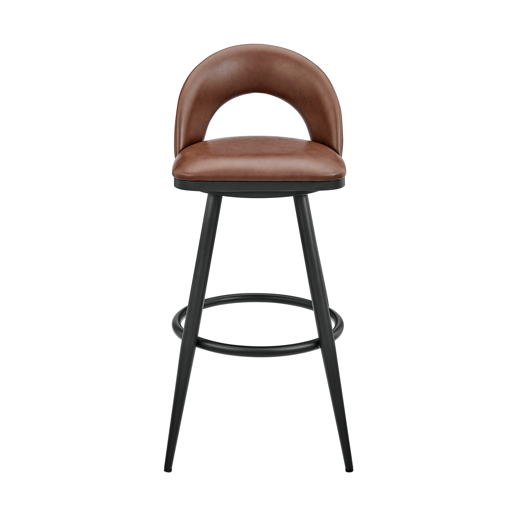 Armen Living Charlotte Swivel Counter Stool