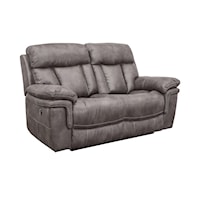 Casual Power Reclining Loveseat