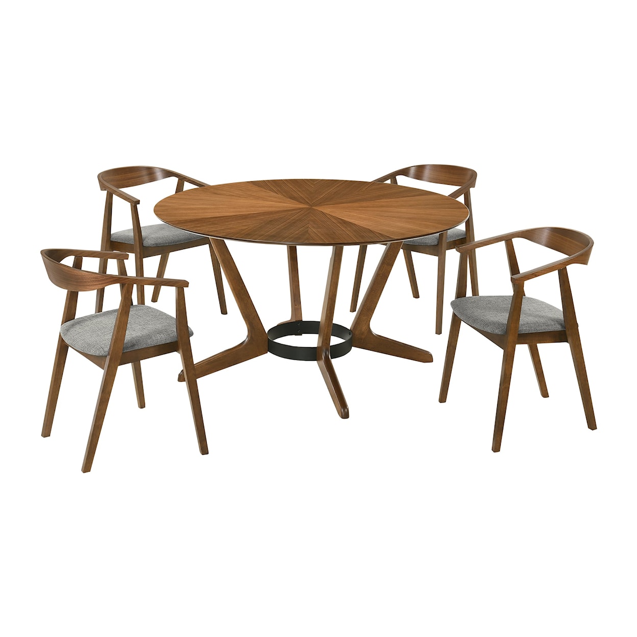 Armen Living Santana Dining Set