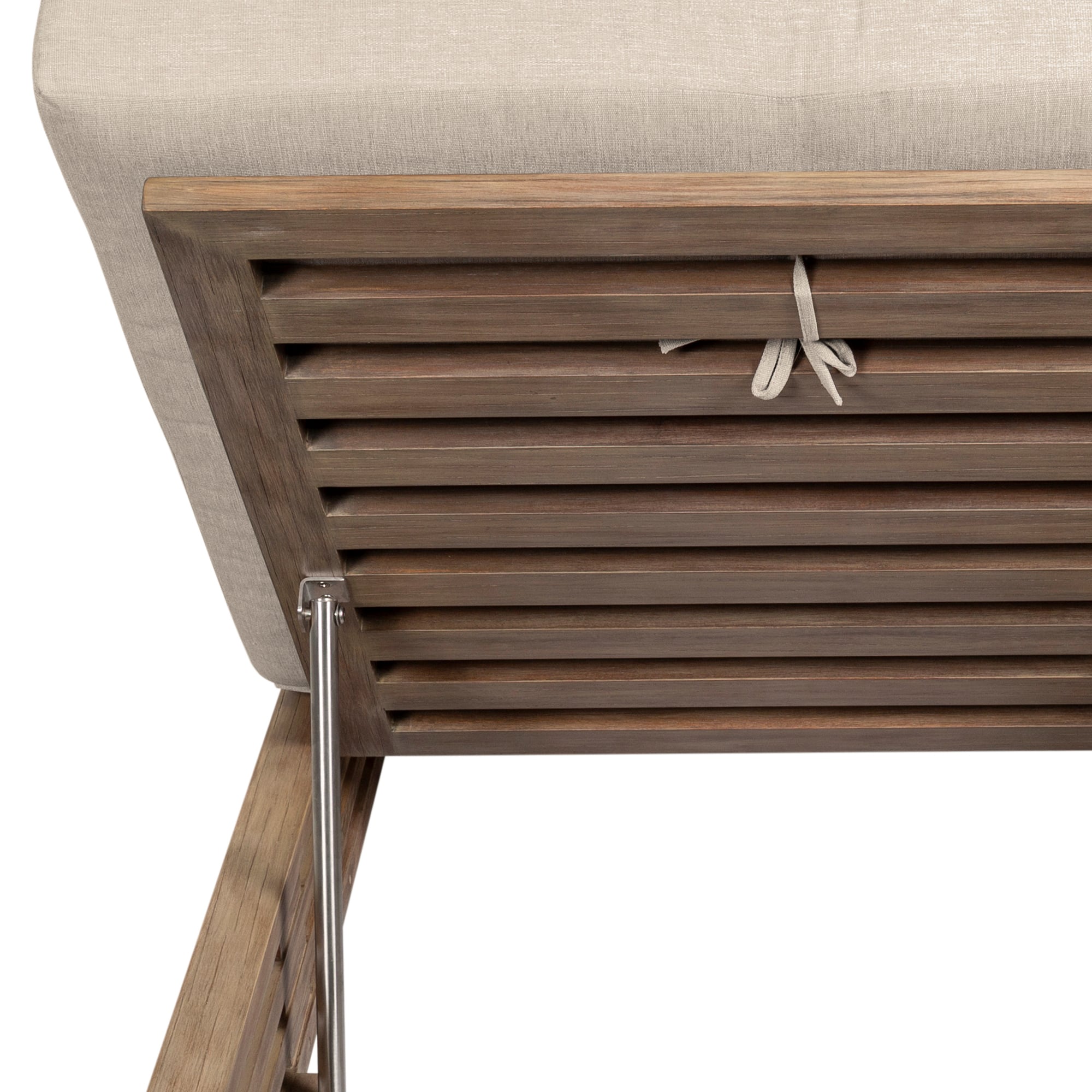 Armen Living Vivid Outdoor Chaise Lounge