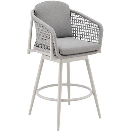 Outdoor Swivel Counter-Height Stool