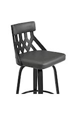 Armen Living Crux Contemporary 30" Swivel Bar Stool