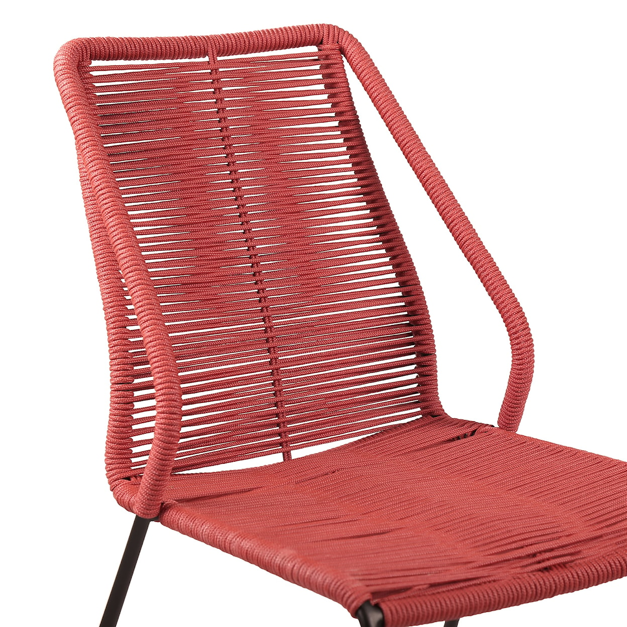 Armen Living Clip Outdoor Dining Chair