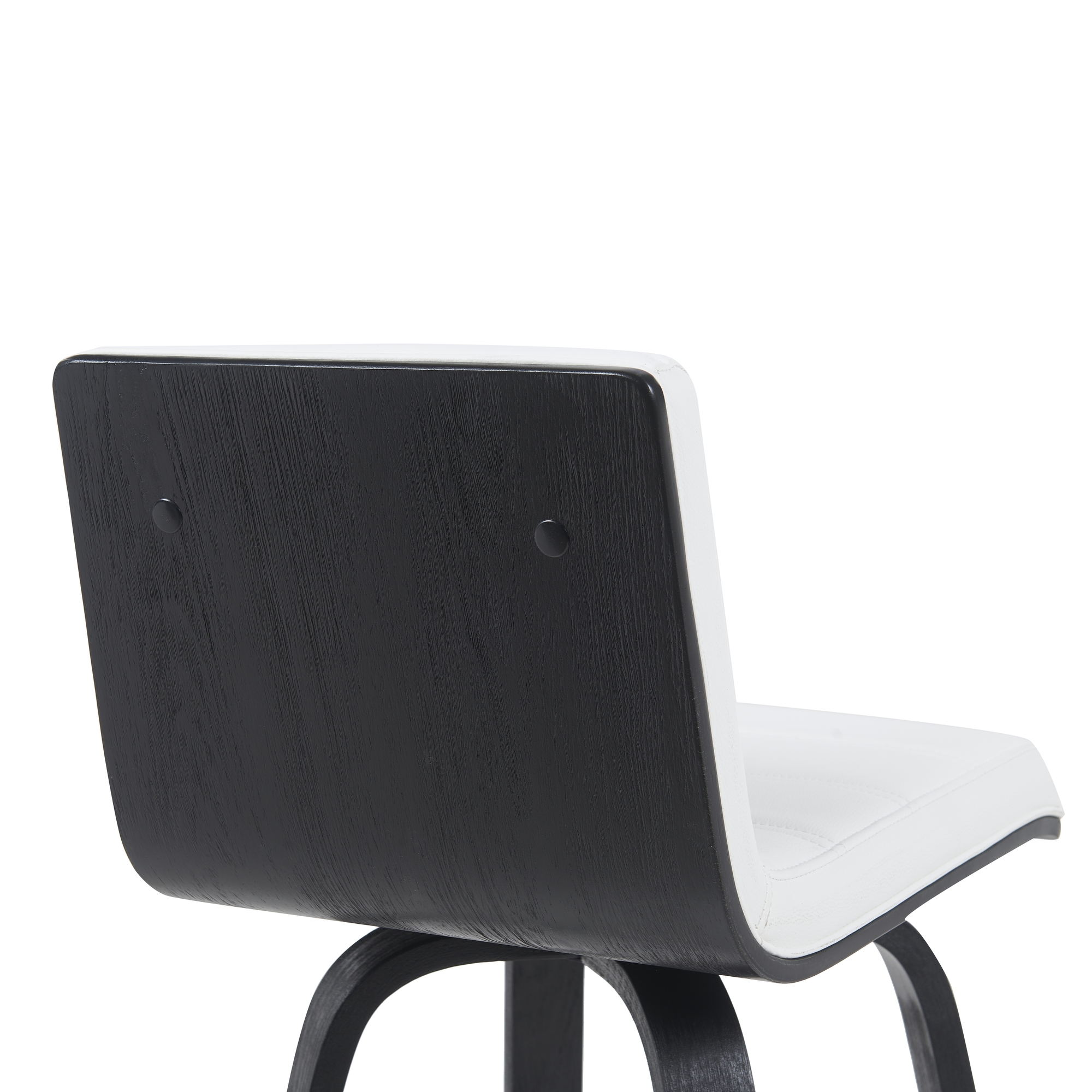 Armen Living Vienna Upholstered Swivel Barstool
