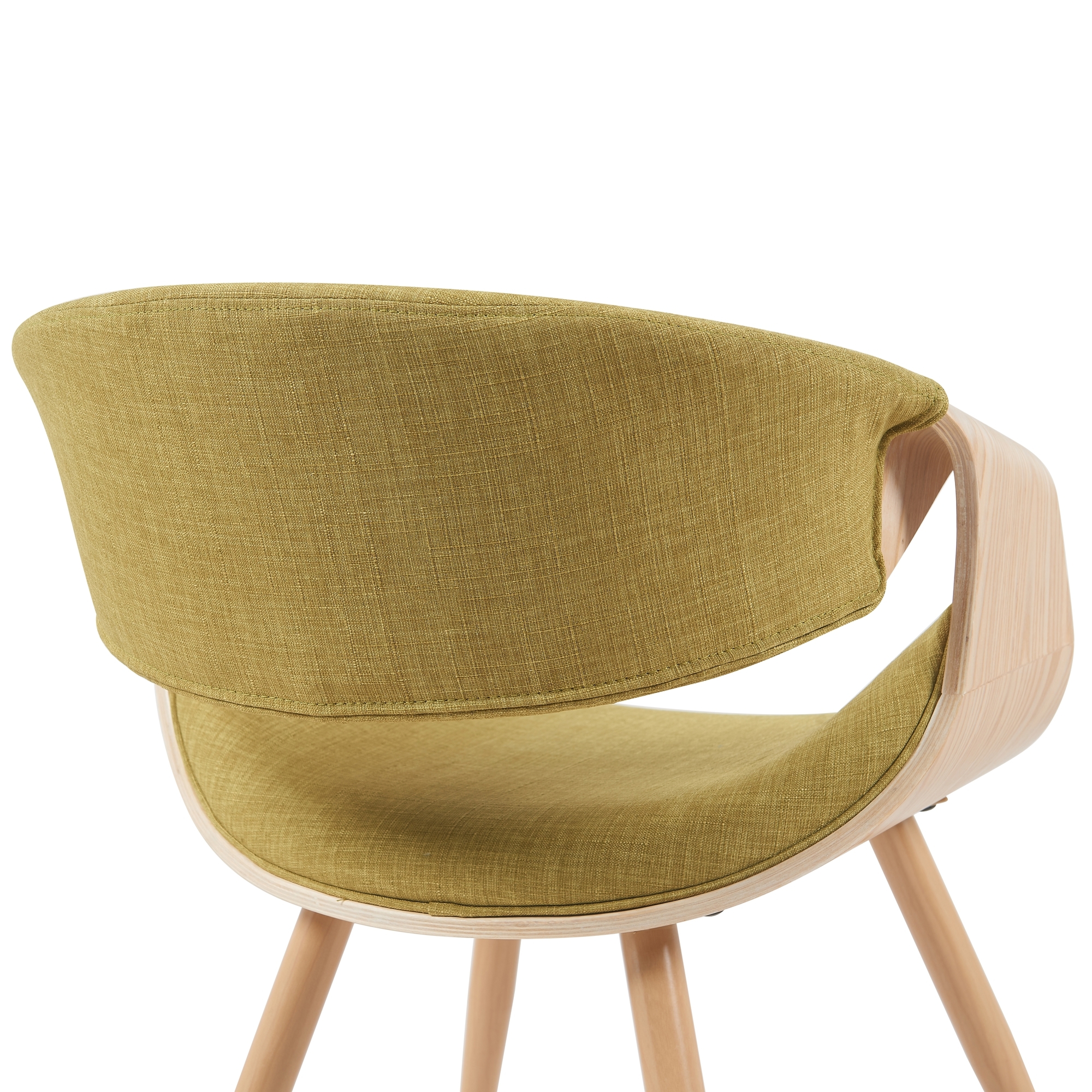 Armen Living Butterfly Upholstered Dining Chair
