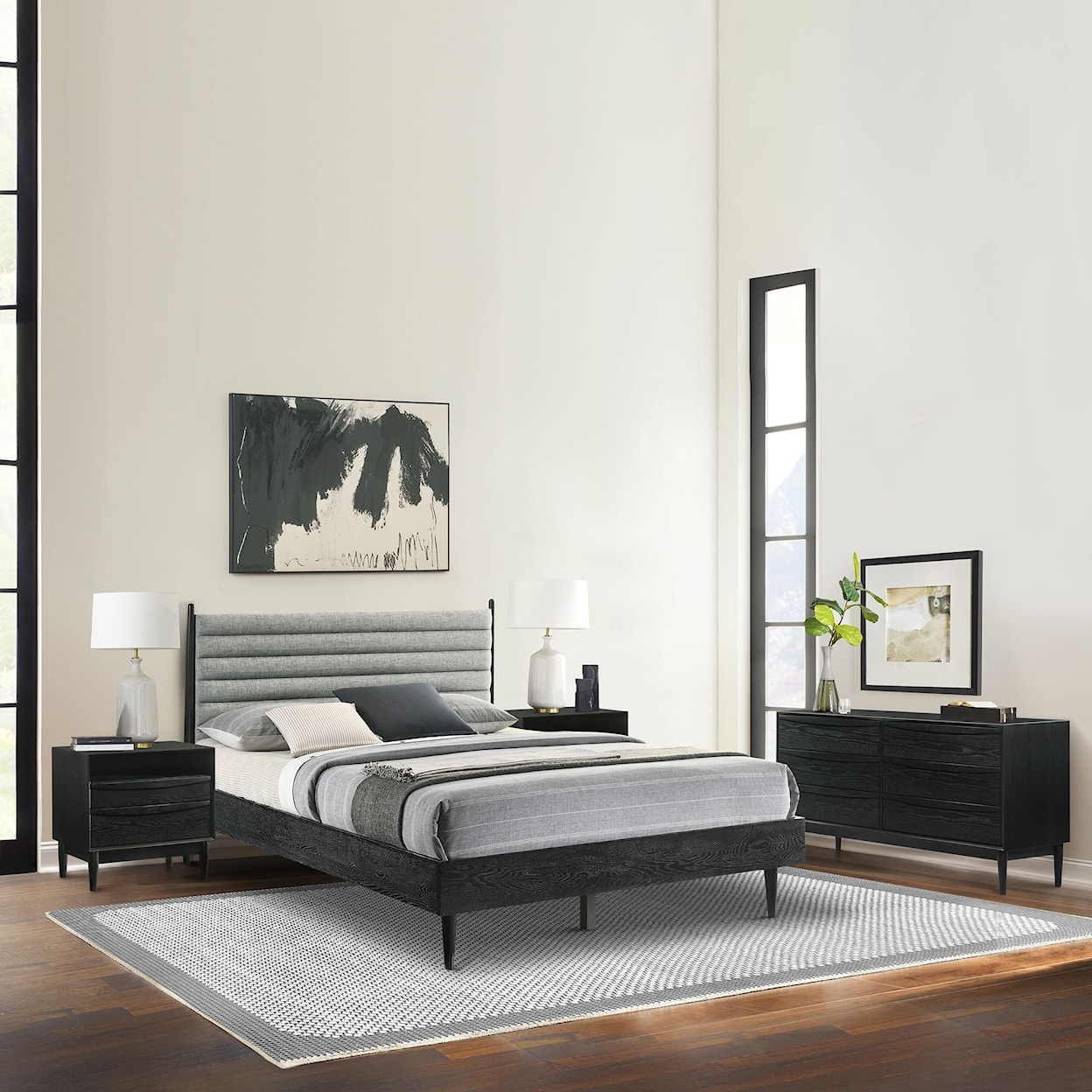 Armen Living Artemio Bedroom Set