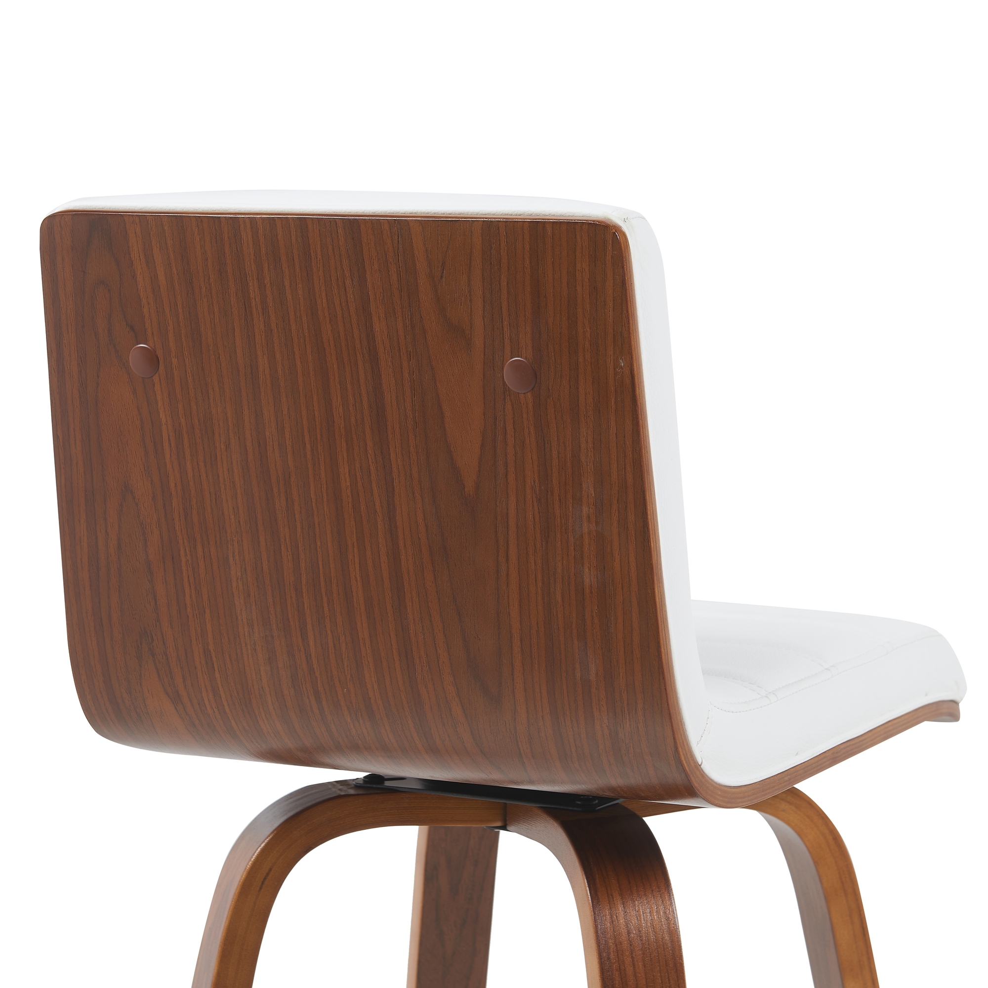 Armen Living Vienna Upholstered Swivel Counter Stool