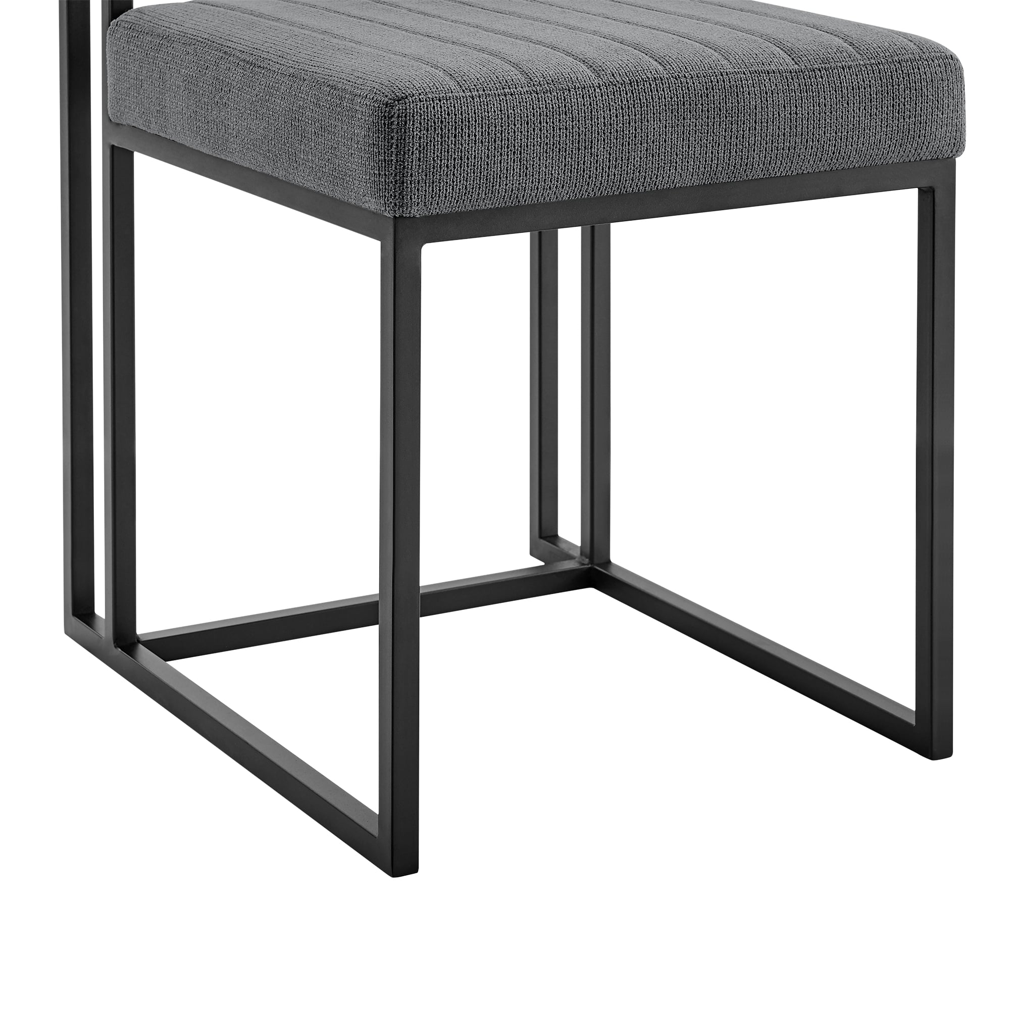Armen Living Anastasia Open-Back Dining Side Chair
