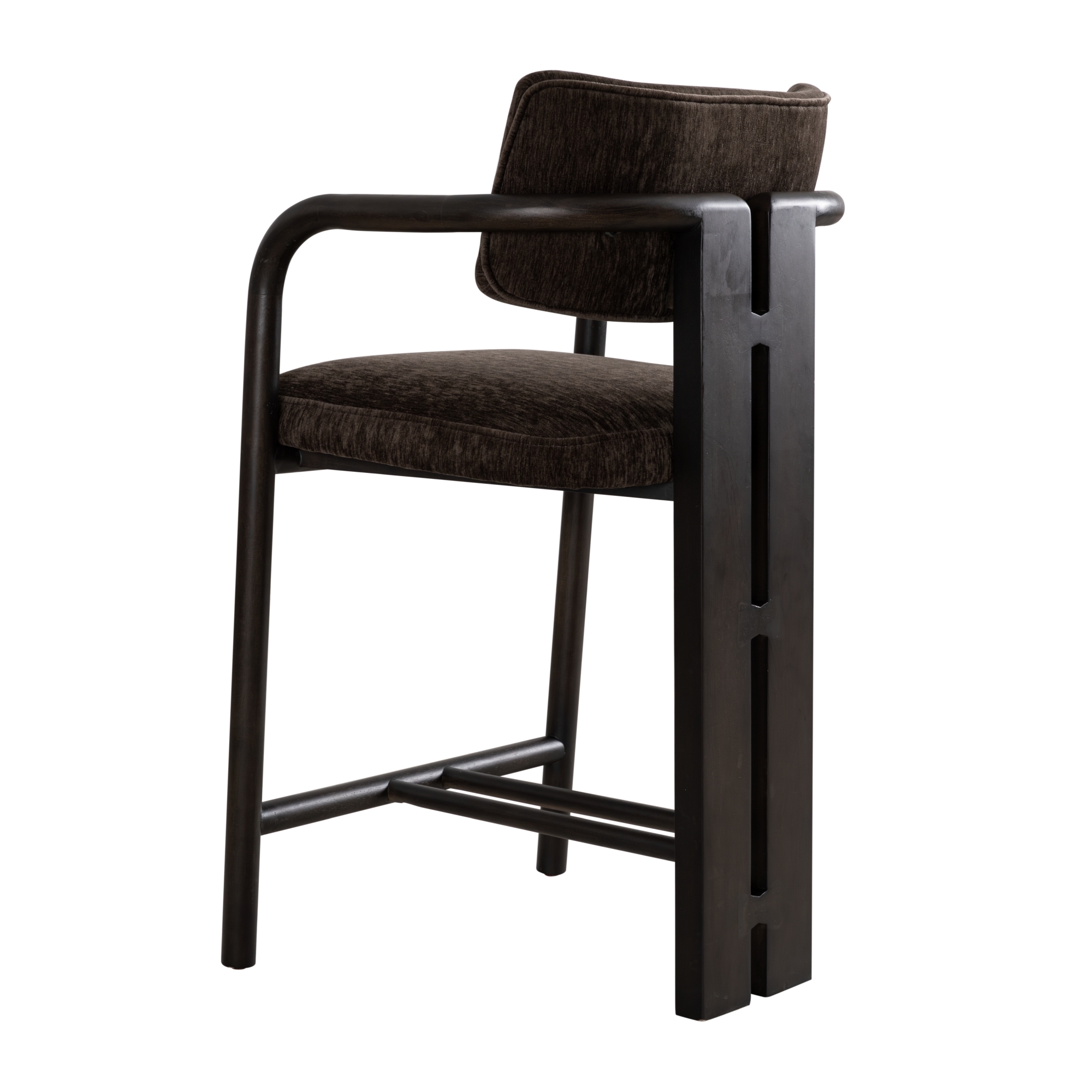 Upholstered Counter-Height Stool