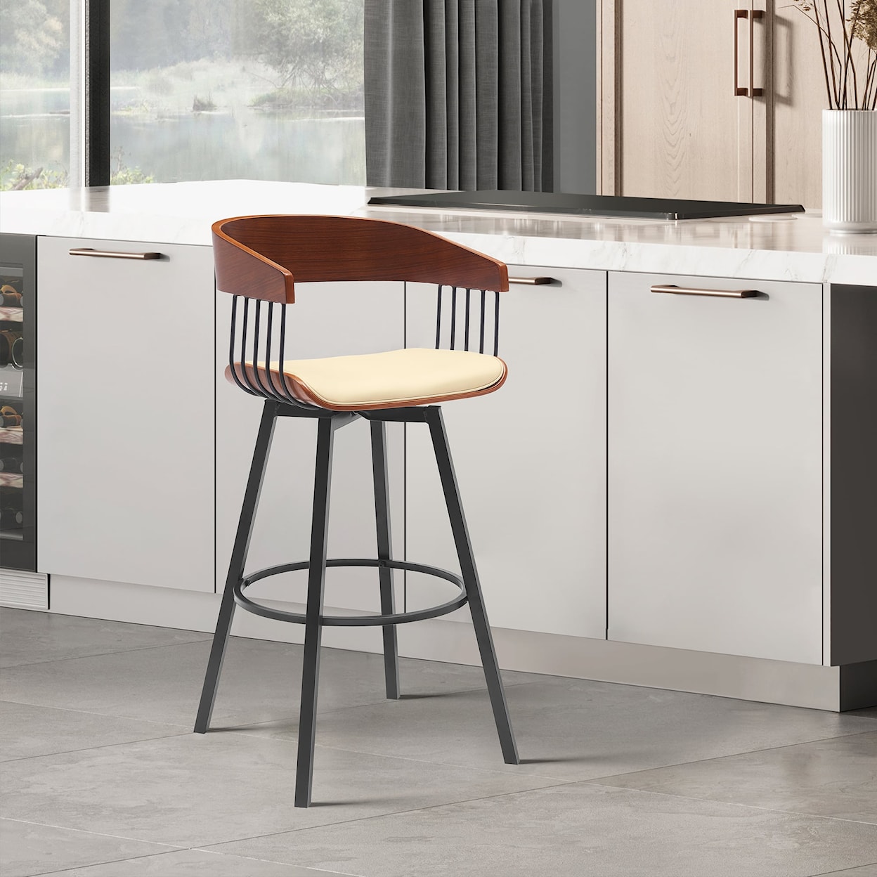 Armen Living Athena Bar Stool