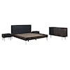 Armen Living Cross 4-Piece King Bedroom Set