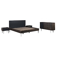 Contemporary 4-Piece Queen Bedroom Set