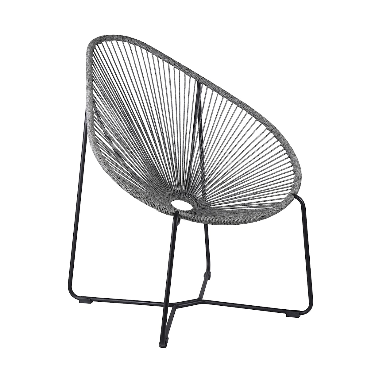 Armen Living Acapulco Outdoor Lounge Chair