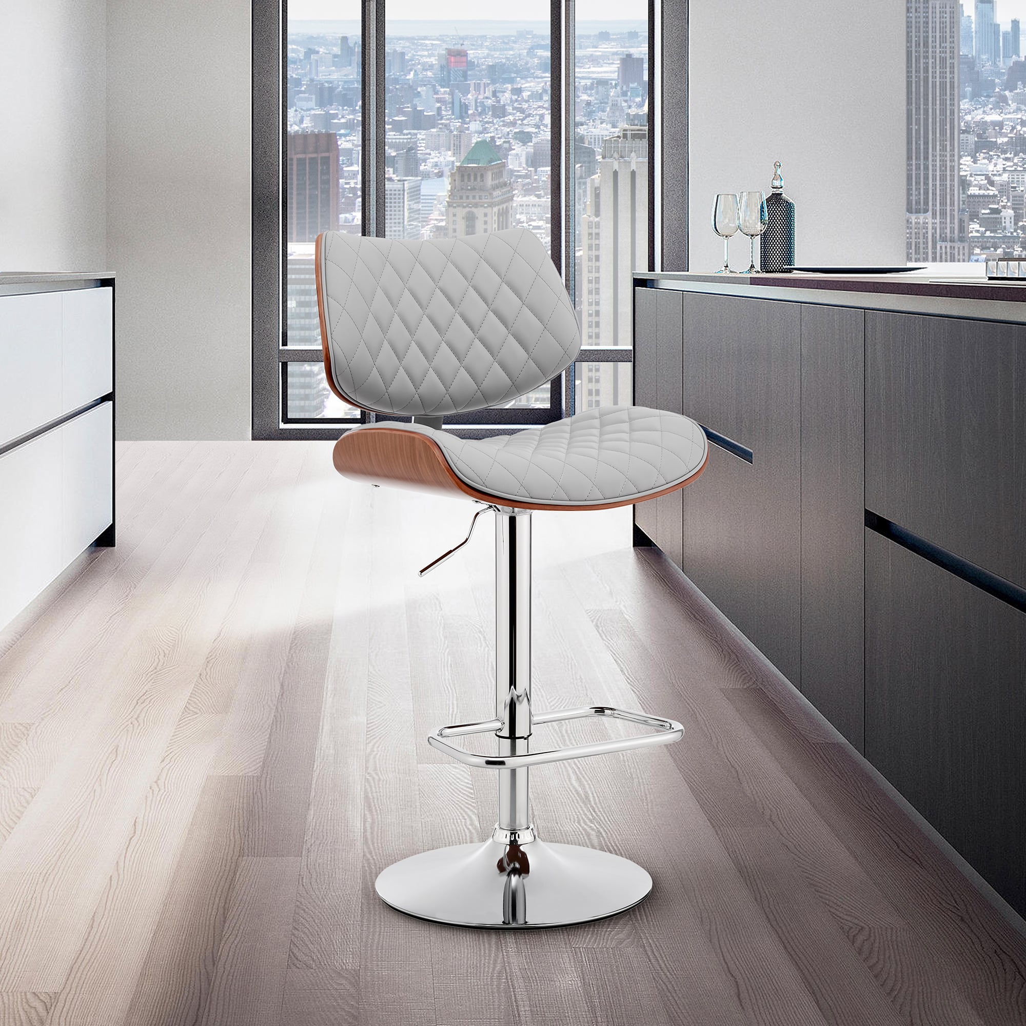 Armen Living Leland Bar Stool