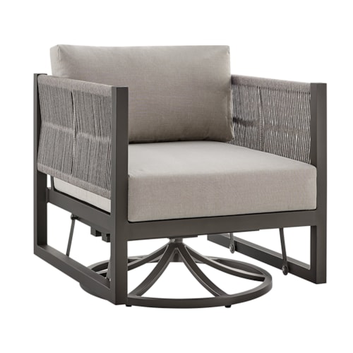 Modern Outdoor Swivel Chair