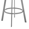 Armen Living Bronson Bar-Height Swivel Stool