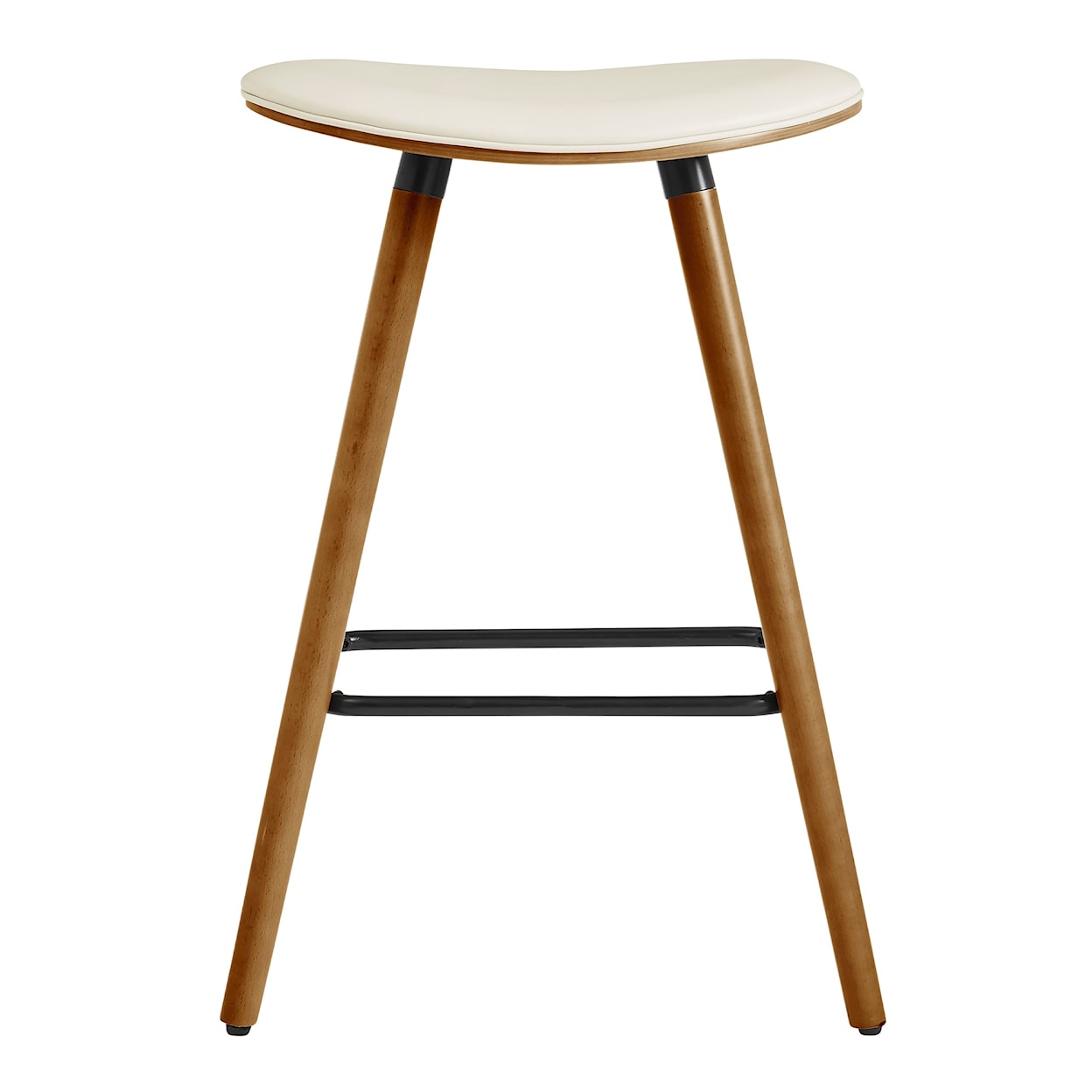 Armen Living Piper  26" Counter Height Backless Bar Stool