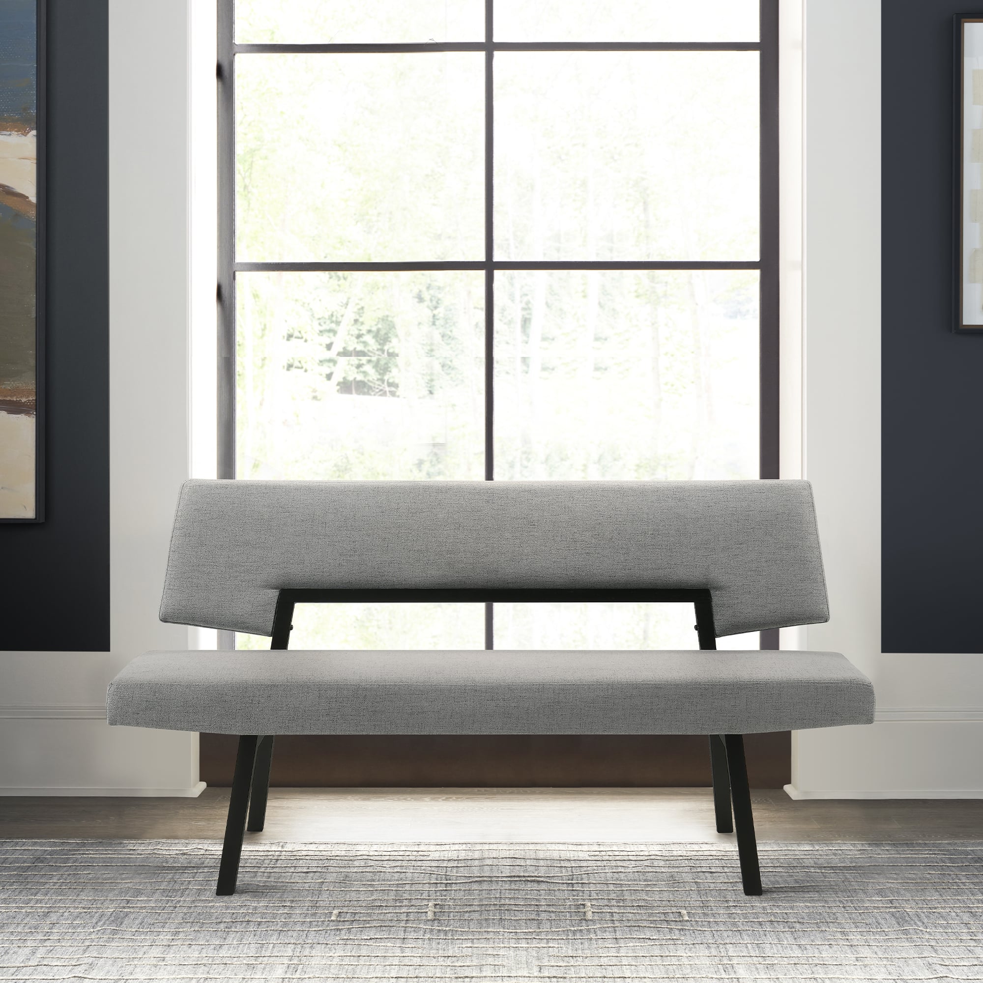Armen Living Channell Dining Bench