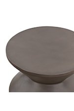 Armen Living Lizzie Contemporary Indoor/Outdoor Stool End Table