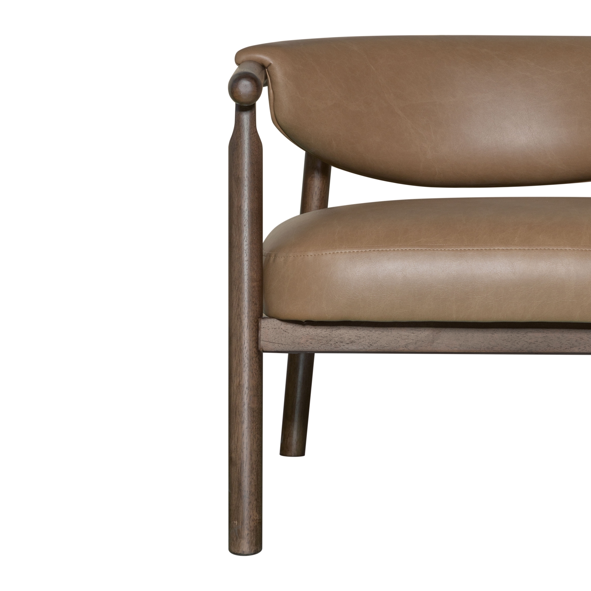 Mid-Century Vintage Accent Armchair