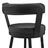 Armen Living Kobe Counter-Height Swivel Stool