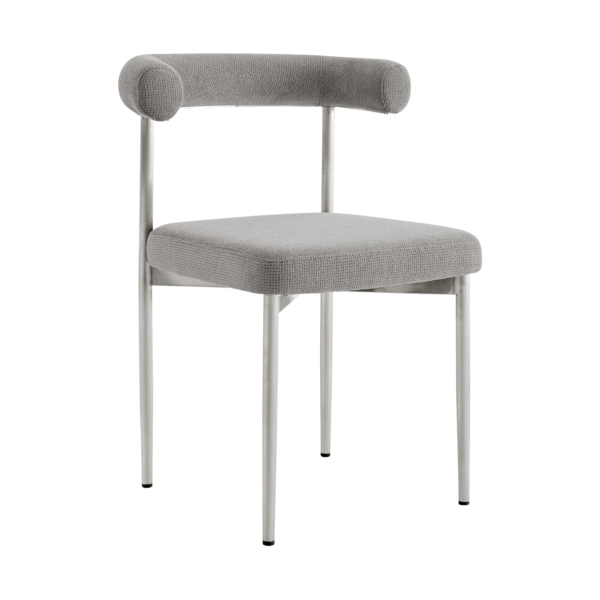 Armen Living Veronica / Shannon 5-Piece Round Dining Table Set