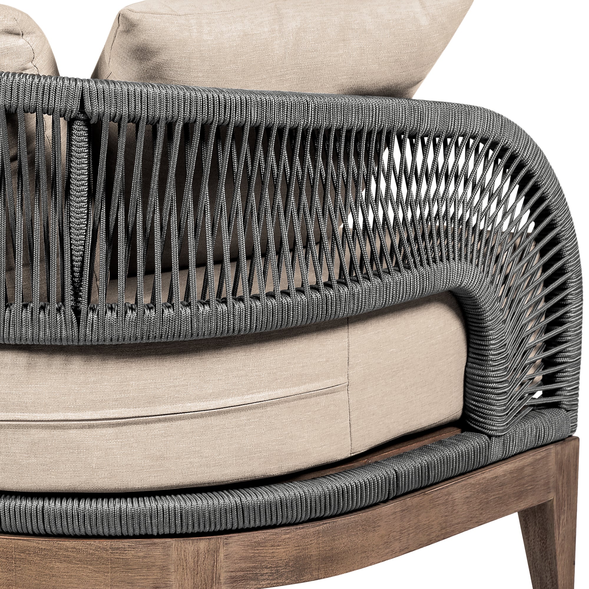 Armen Living Orbit Outdoor Sofa