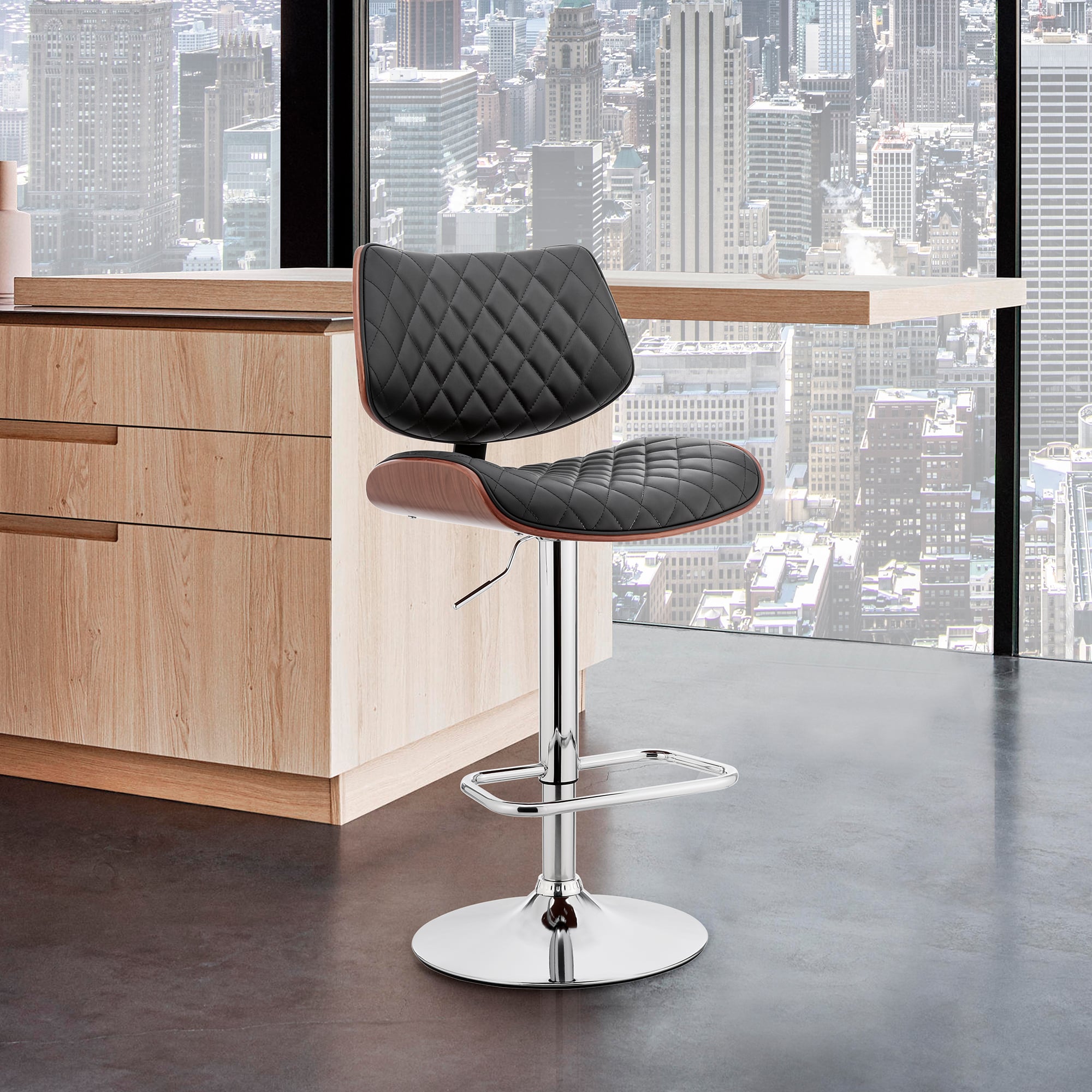 Armen Living Leland Bar Stool