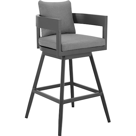 Outdoor Swivel Counter-Height Stool