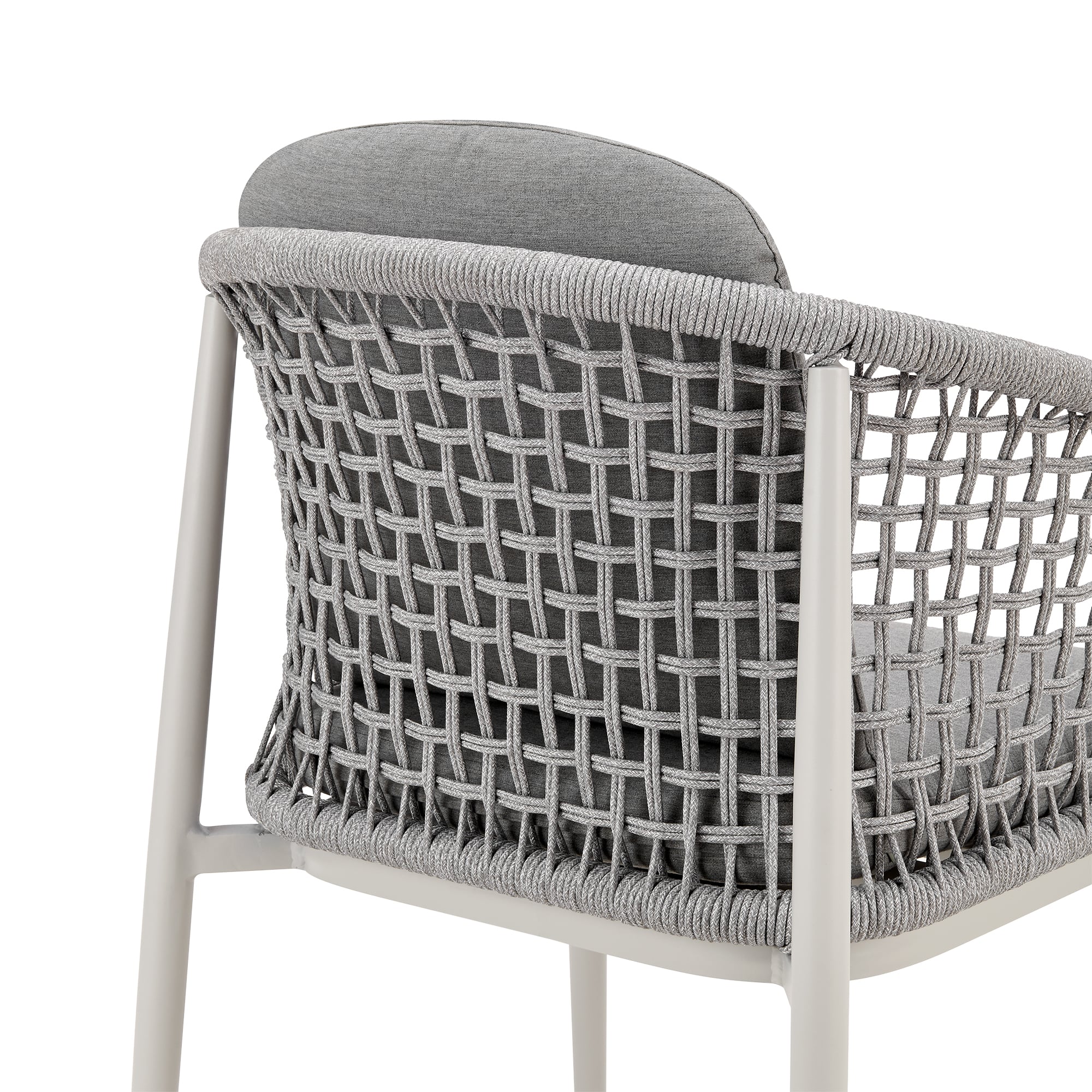 2-Piece Outdoor Dining Chair Set