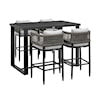 Armen Living Alegria Outdoor Bar Set