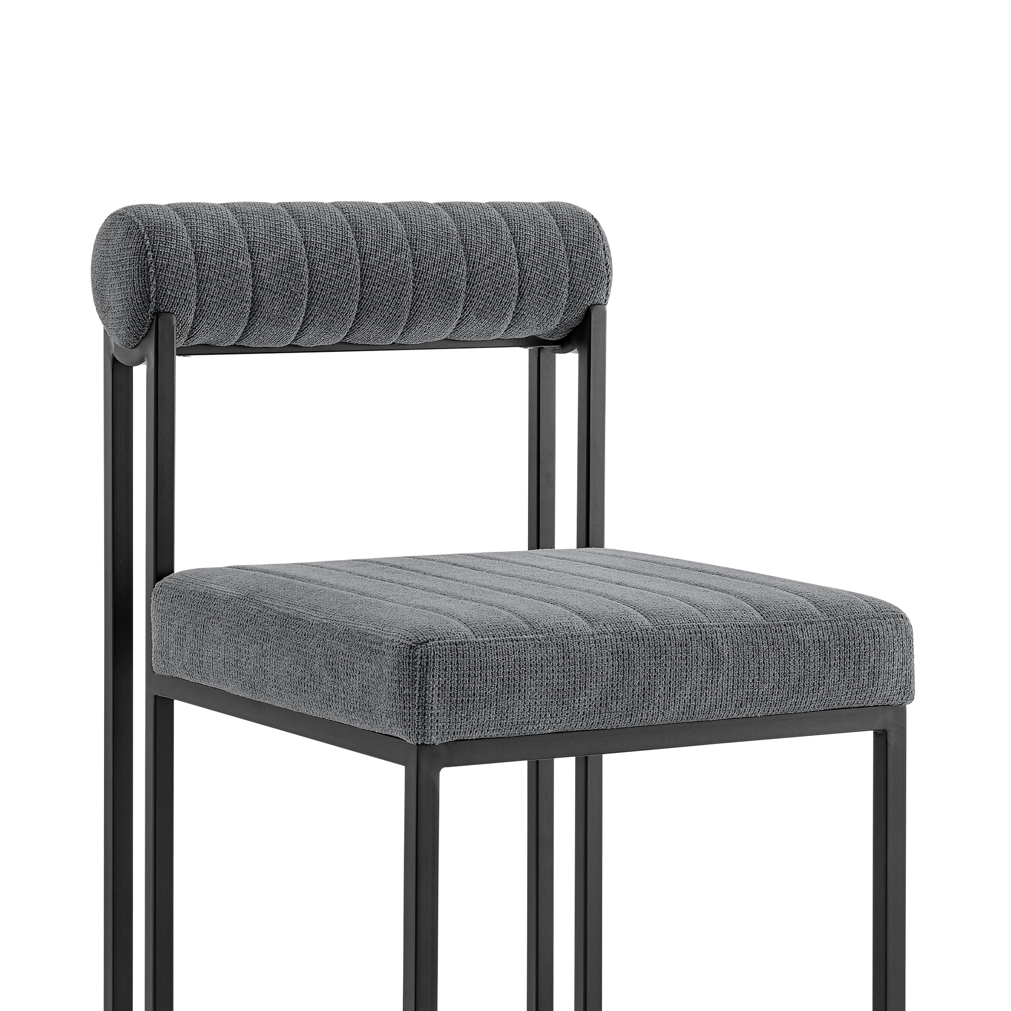 Armen Living Anastasia Open-Back Dining Side Chair