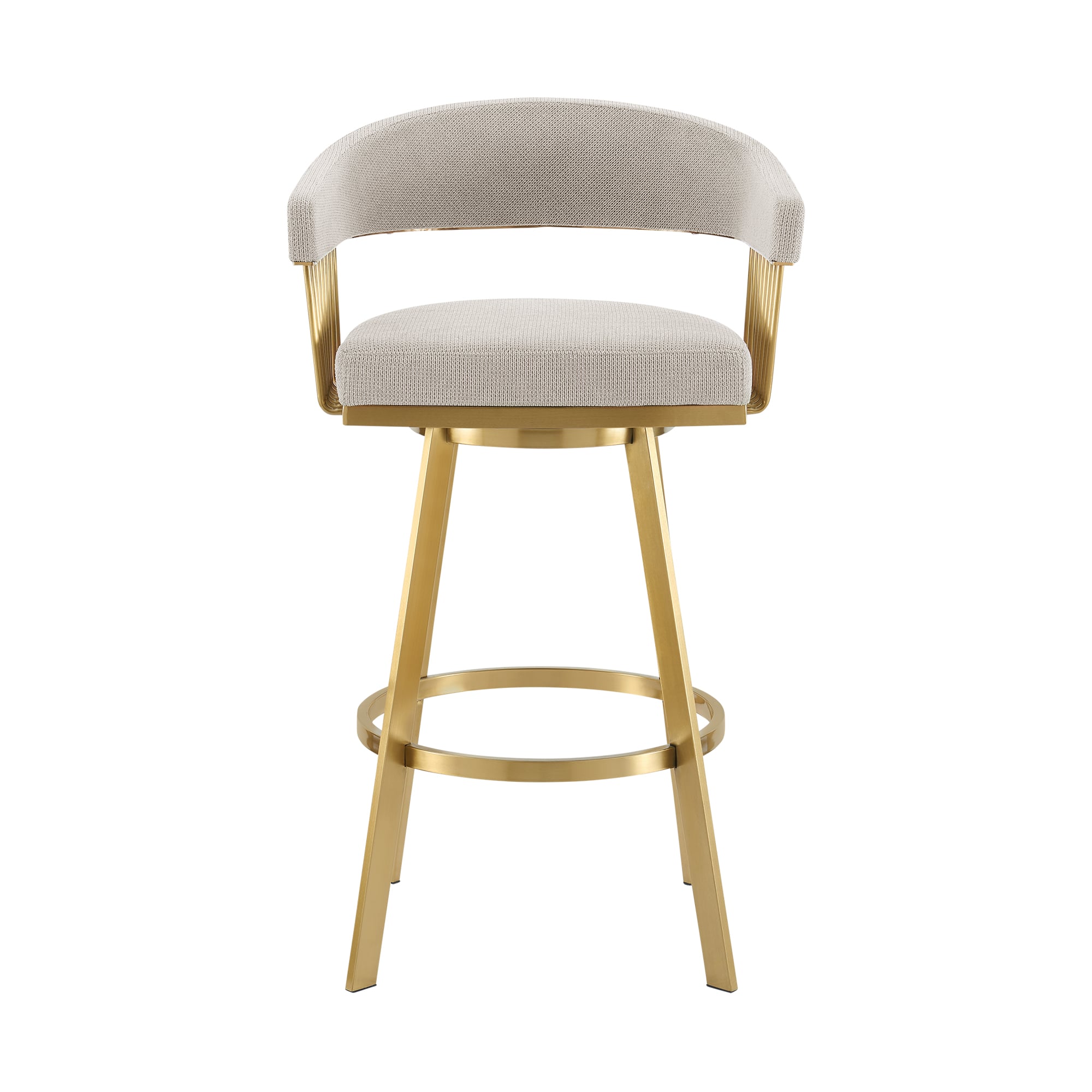 Armen Living Chelsea Swivel Bar Stool