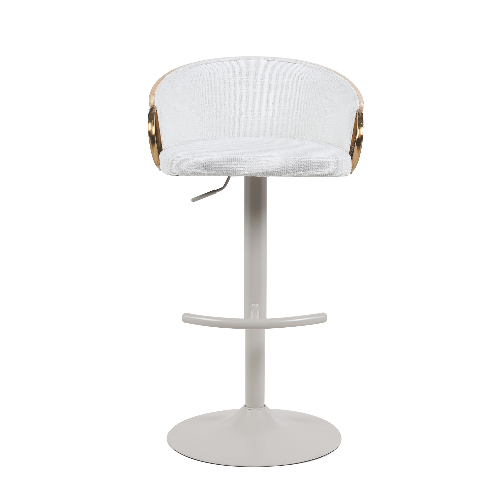 Adjustable Upholstered Bar Stool