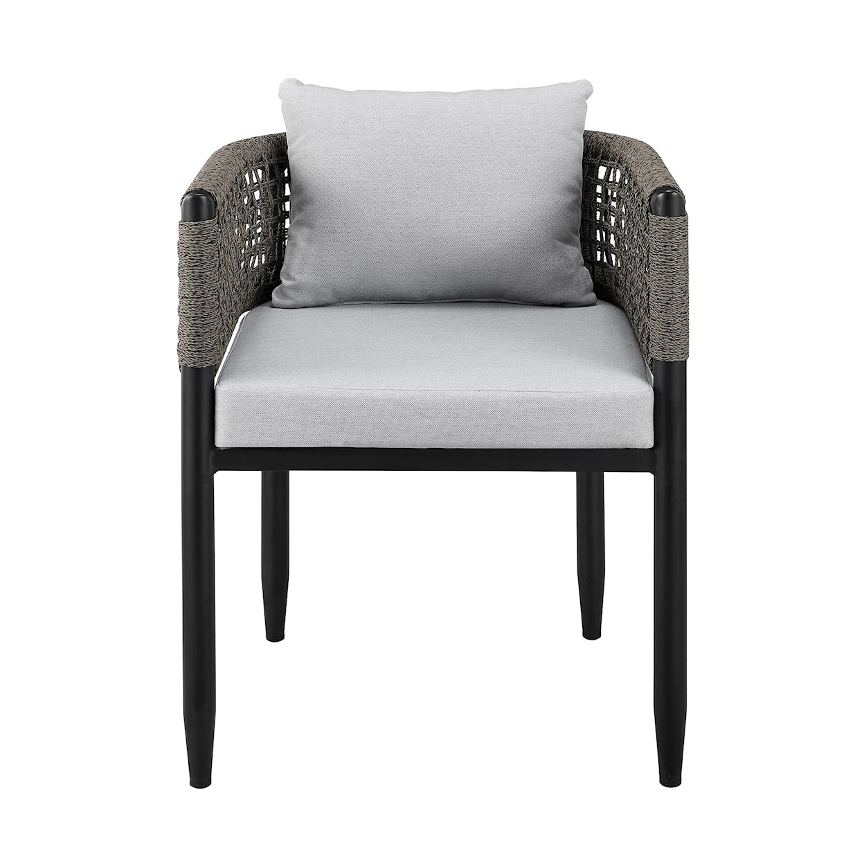 Armen Living Felicia Set of 2 Outdoor Dining Chairs