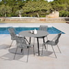 Armen Living Syndey / Clip 5-Piece Outdoor Dining Set