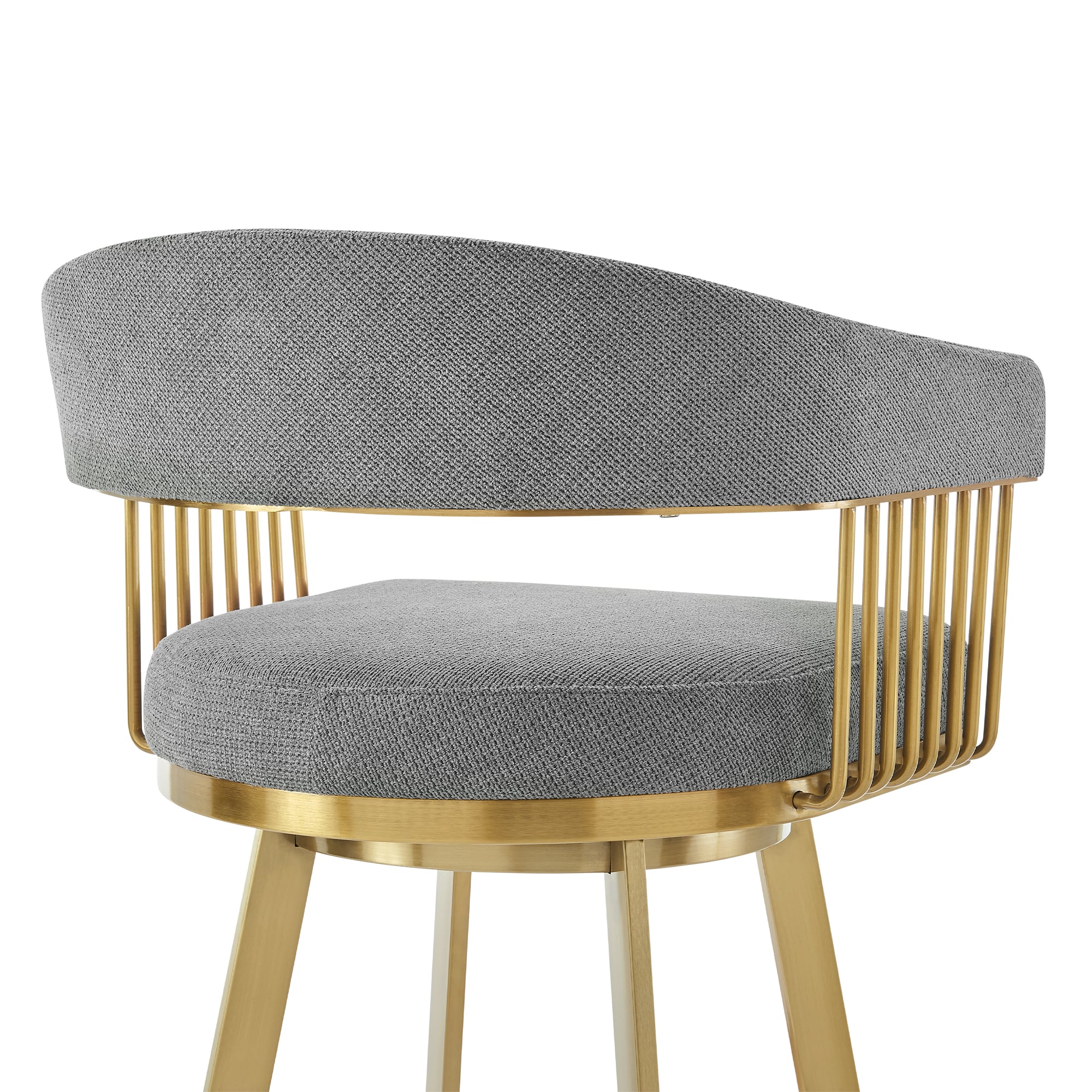 Armen Living Chelsea Swivel Bar Stool